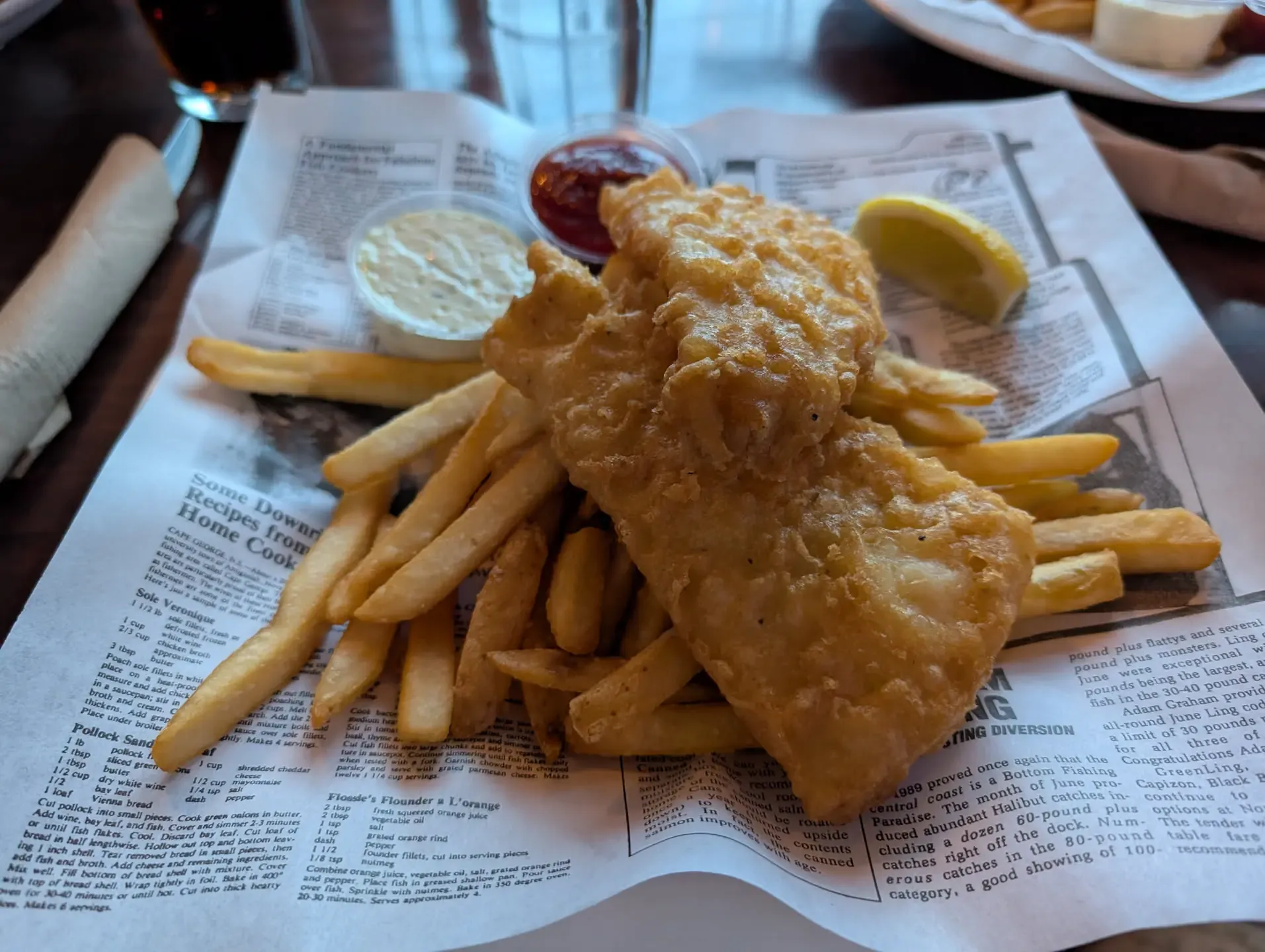 Charlie Don't Surf Fish and Chips